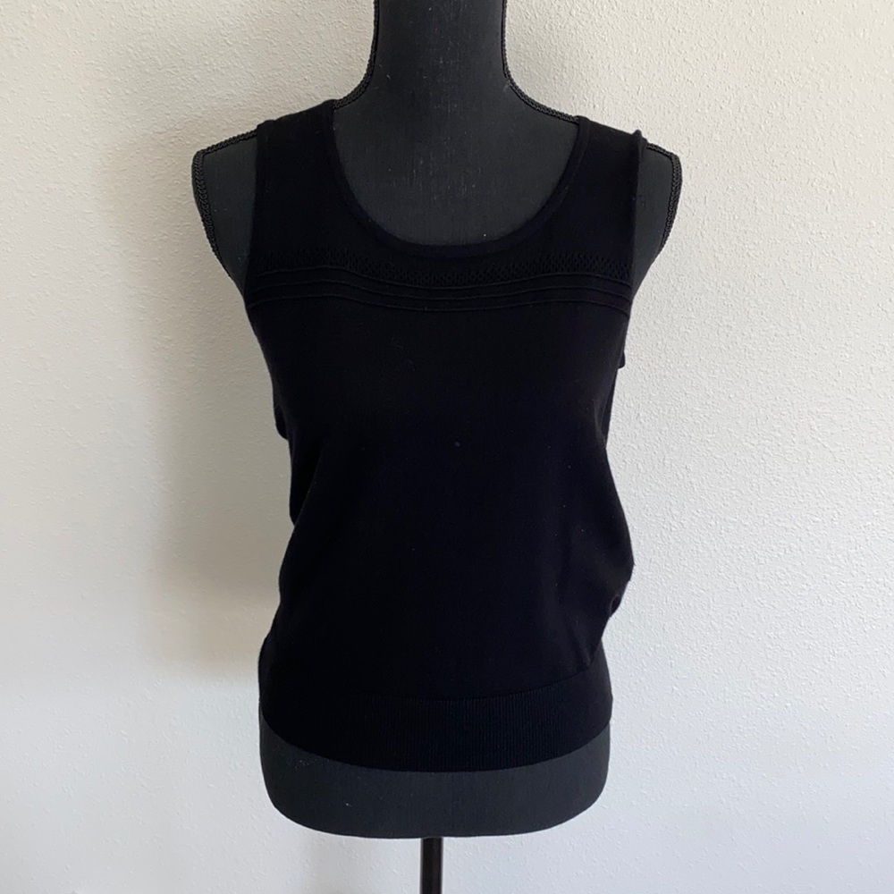 Black Sweater Tank